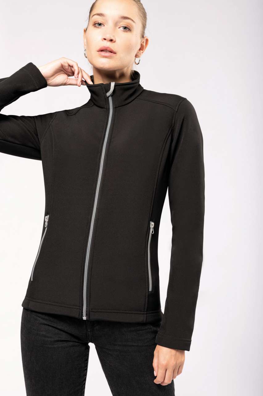 LADIES’ 2-LAYER SOFTSHELL JACKET