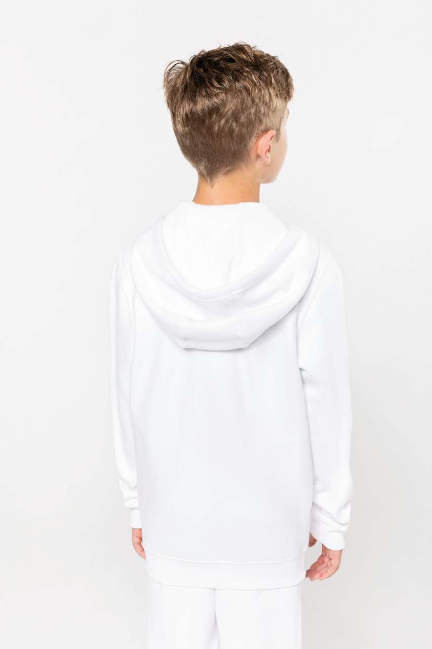 KIDS FULL ZIP HOODED SWEATSHIRT