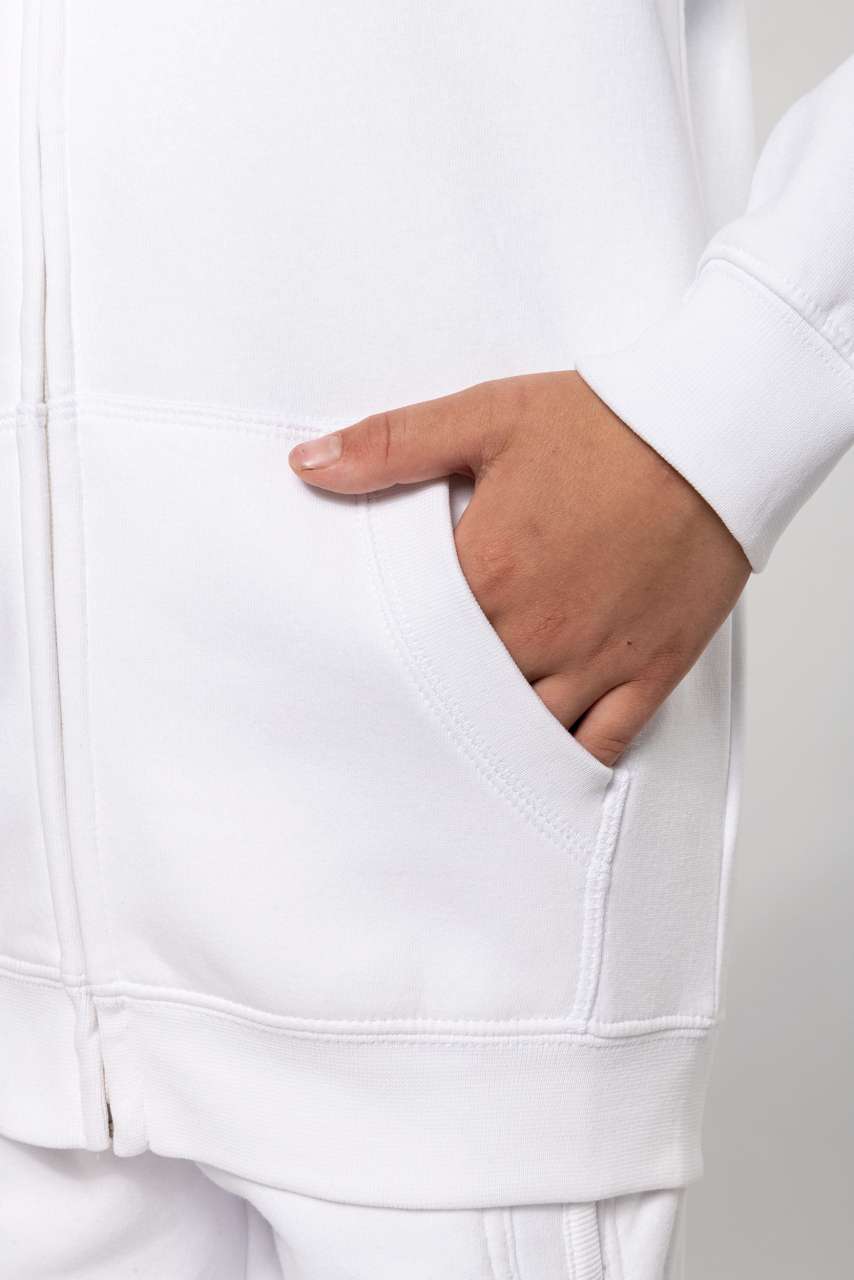 KIDS FULL ZIP HOODED SWEATSHIRT