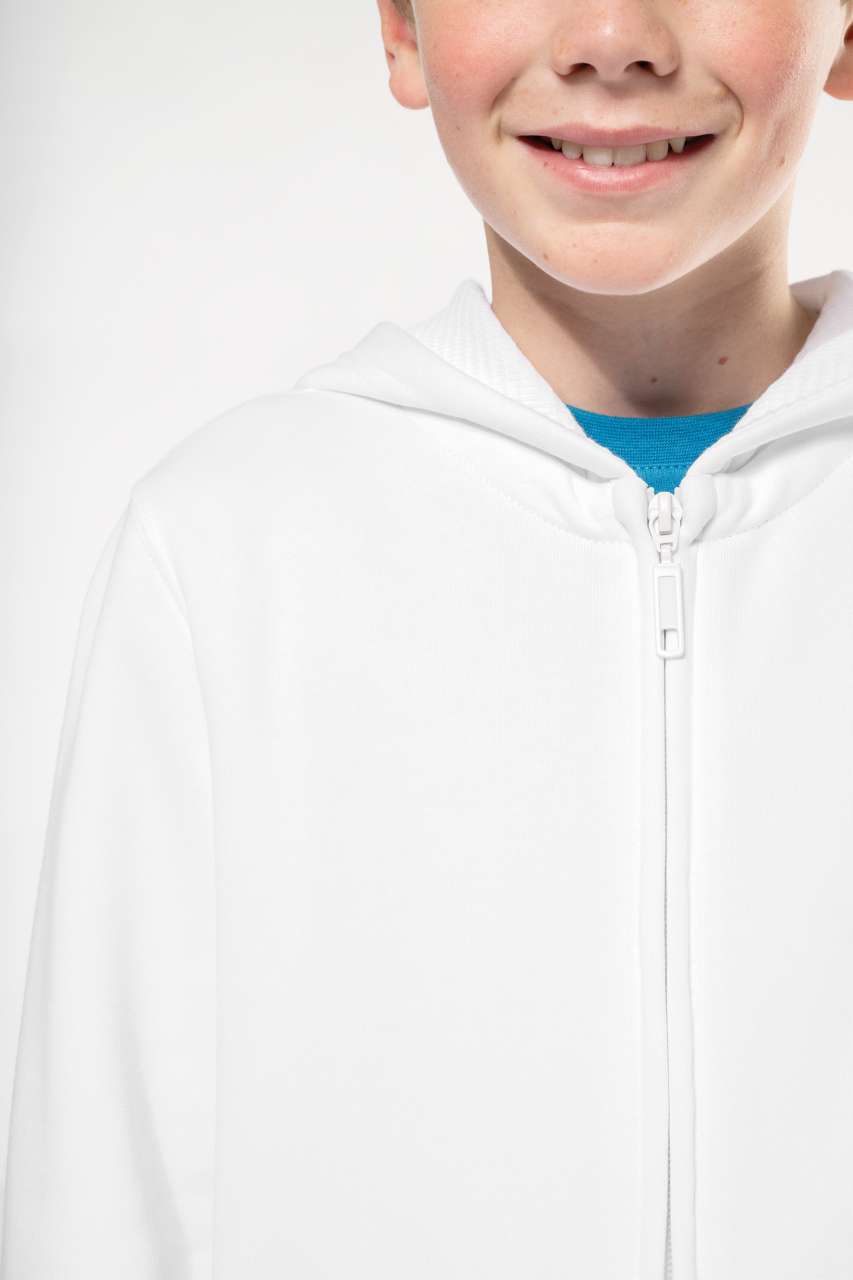 KIDS FULL ZIP HOODED SWEATSHIRT