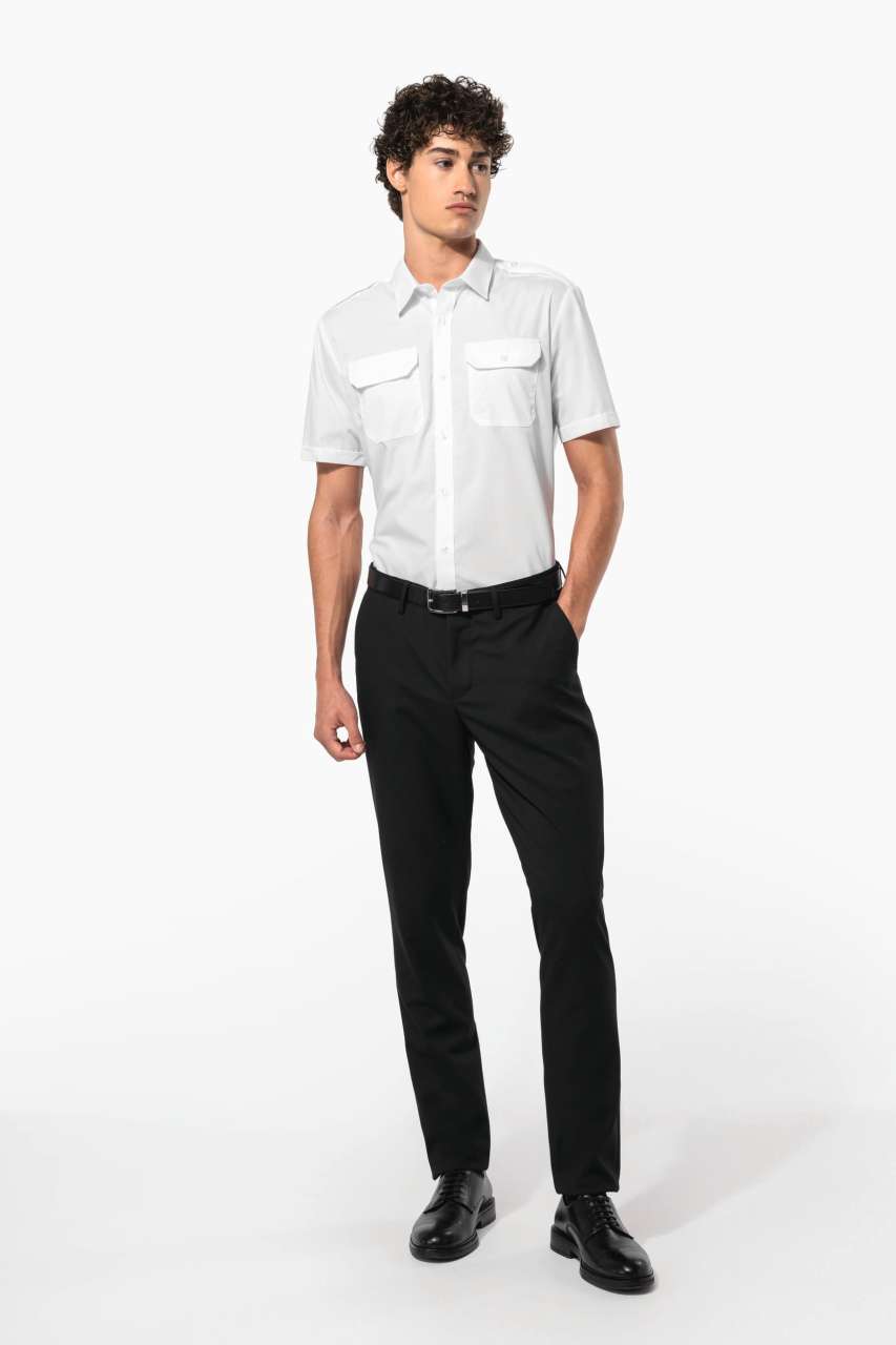 FÉRFI RÖVID UJJÚ PILÓTA ING