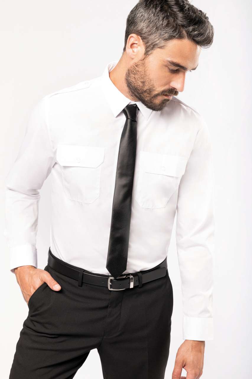 MEN'S LONG-SLEEVED PILOT SHIRT