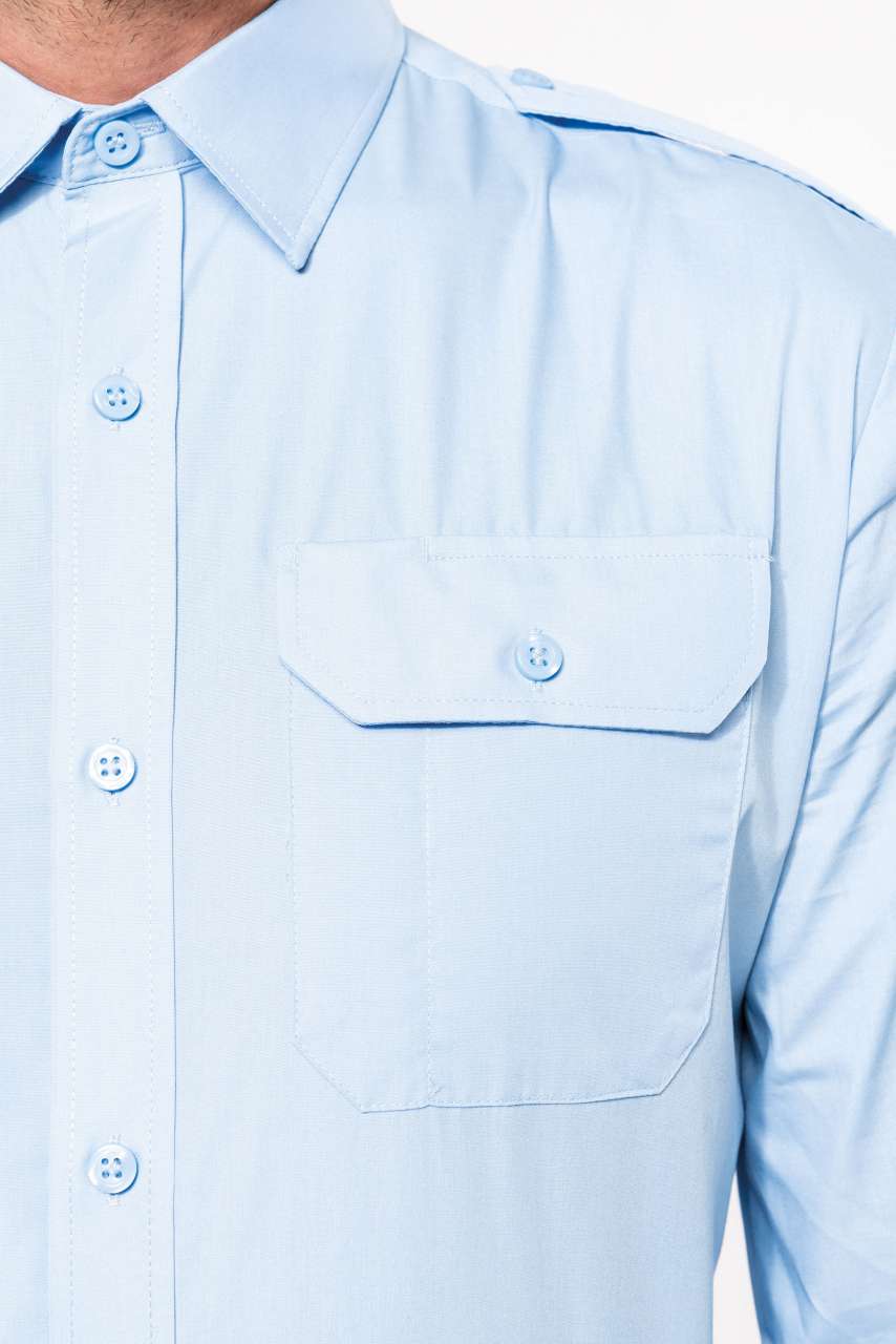 MEN'S LONG-SLEEVED PILOT SHIRT