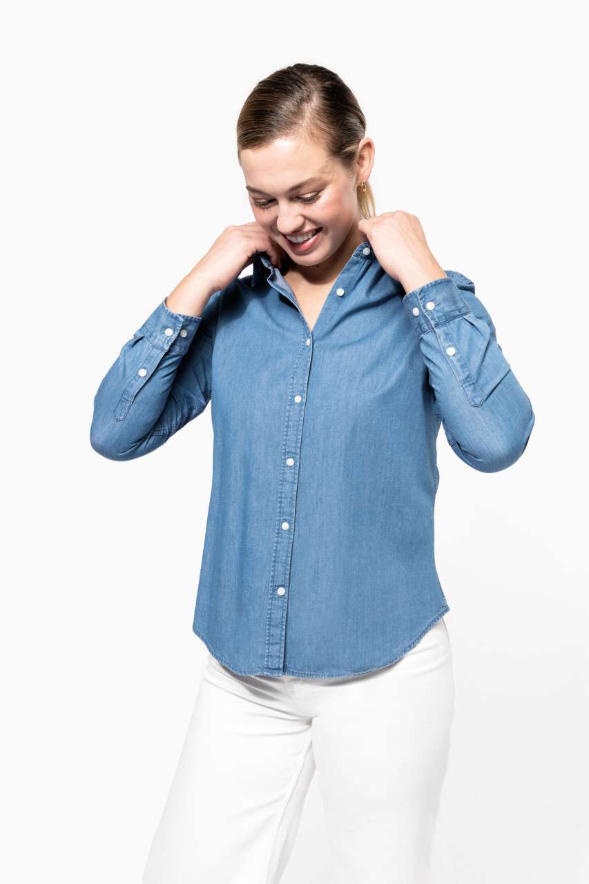 LADIES’ DENIM SHIRT