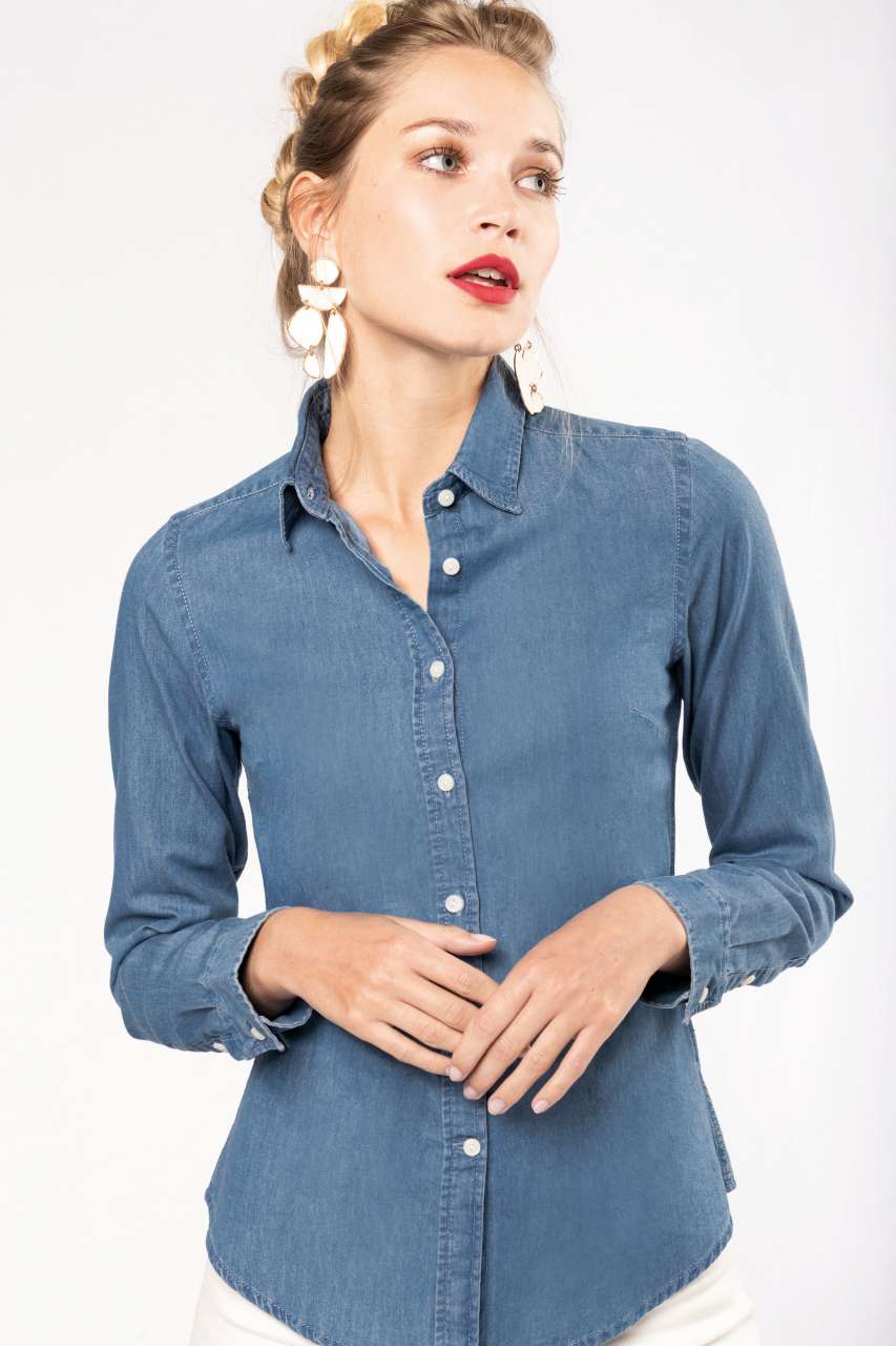 LADIES’ DENIM SHIRT