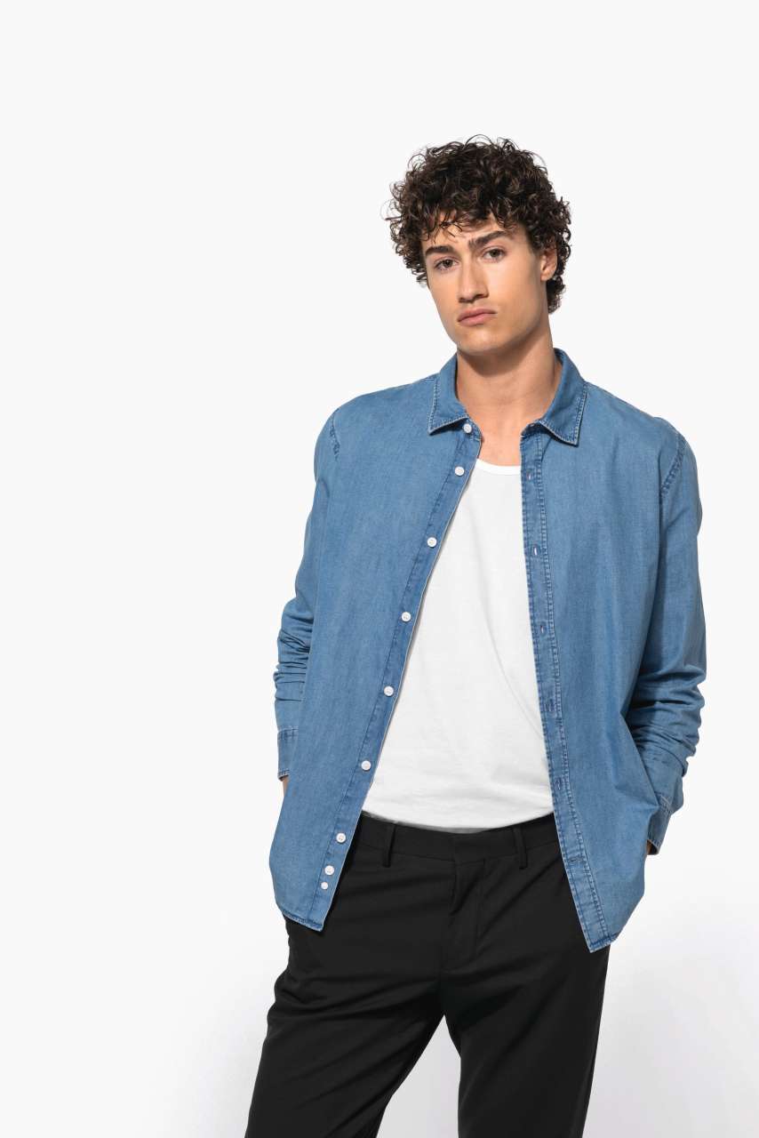 FÉRFI CHAMBRAY ING