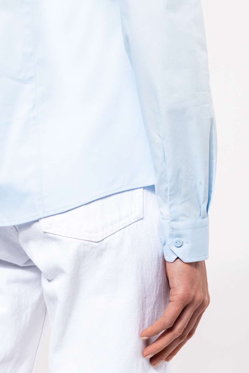 LADIES' LONG-SLEEVED STRETCH SHIRT