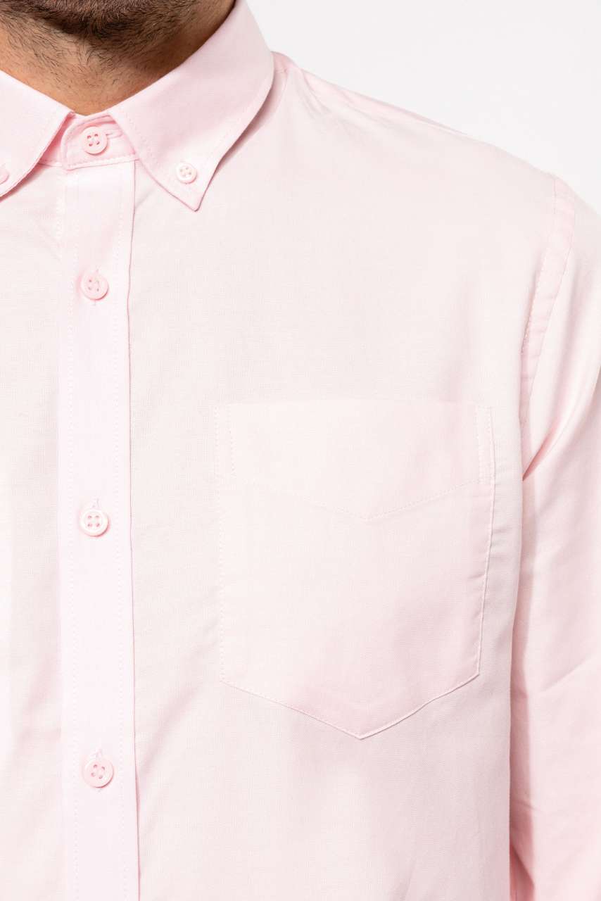 MEN'S LONG-SLEEVED OXFORD SHIRT