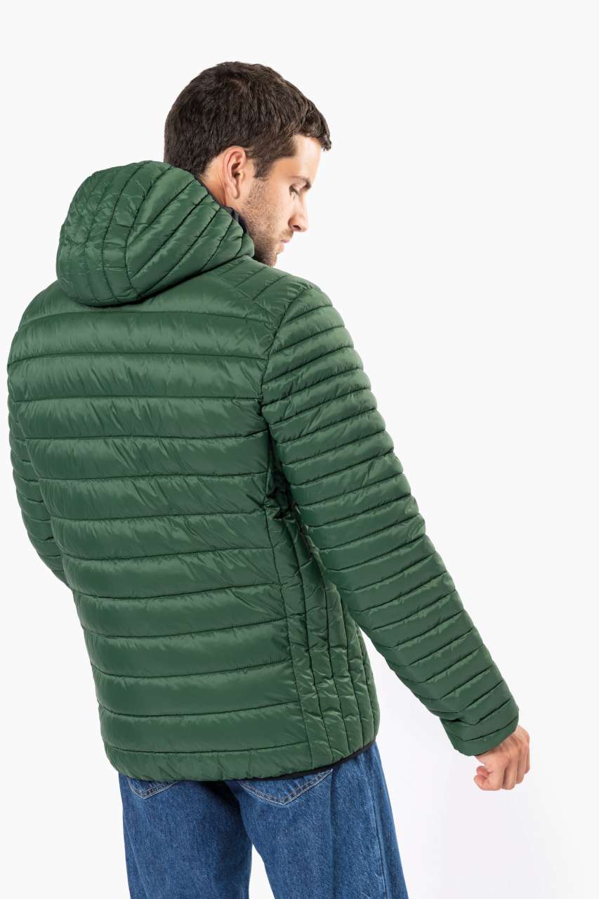 MEN'S LIGHTWEIGHT HOODED PADDED JACKET