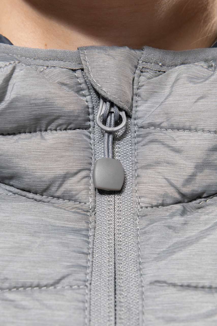 LADIES' LIGHTWEIGHT HOODED PADDED JACKET