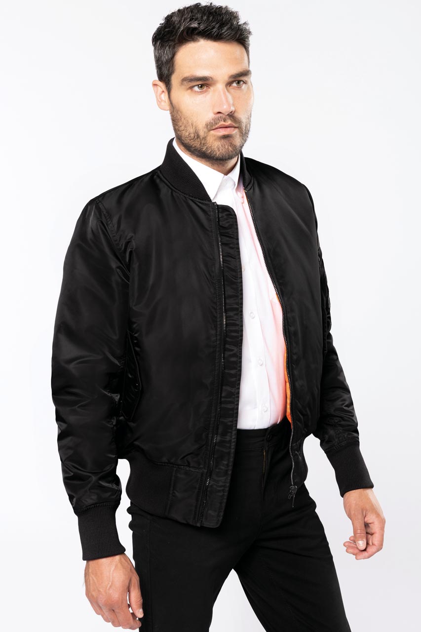 REVERSIBLE BOMBER JACKET