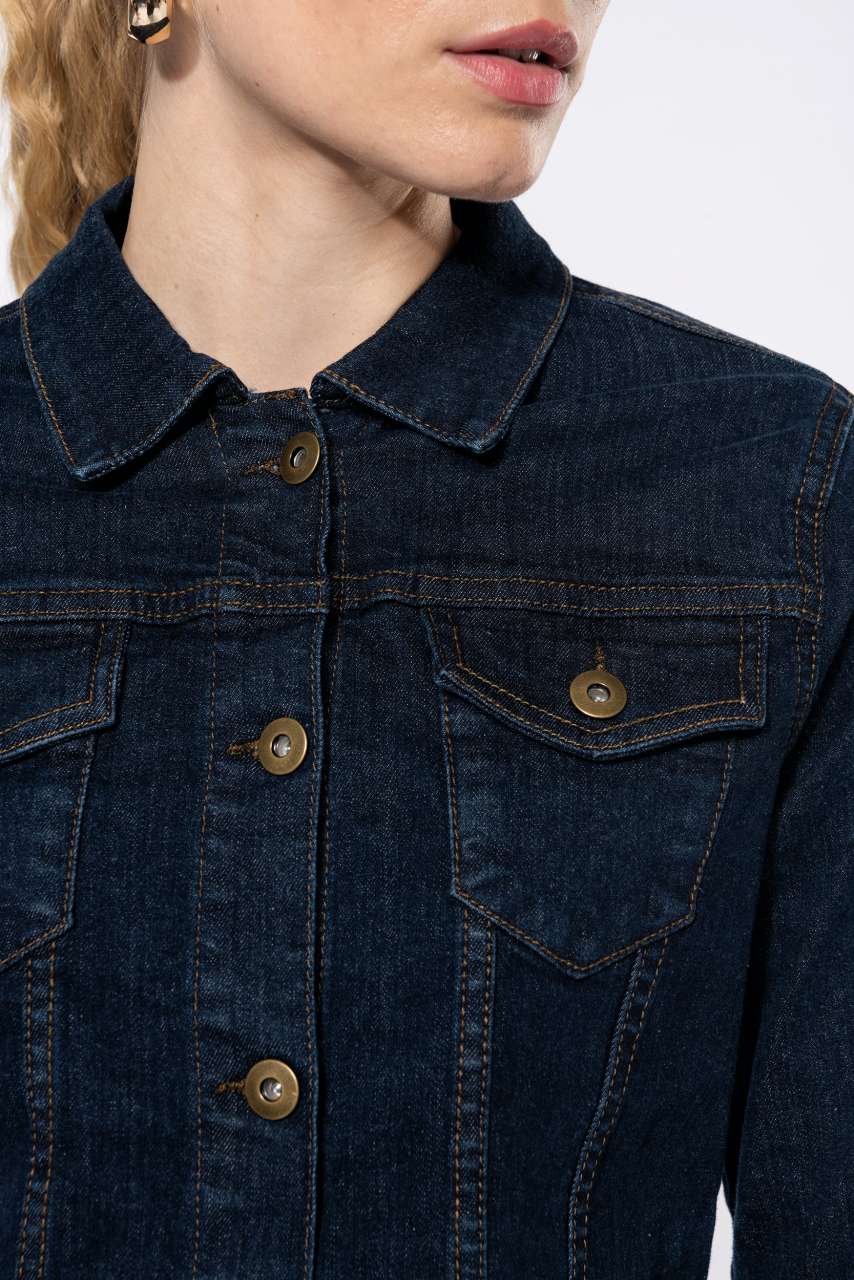 LADIES' UNLINED DENIM JACKET