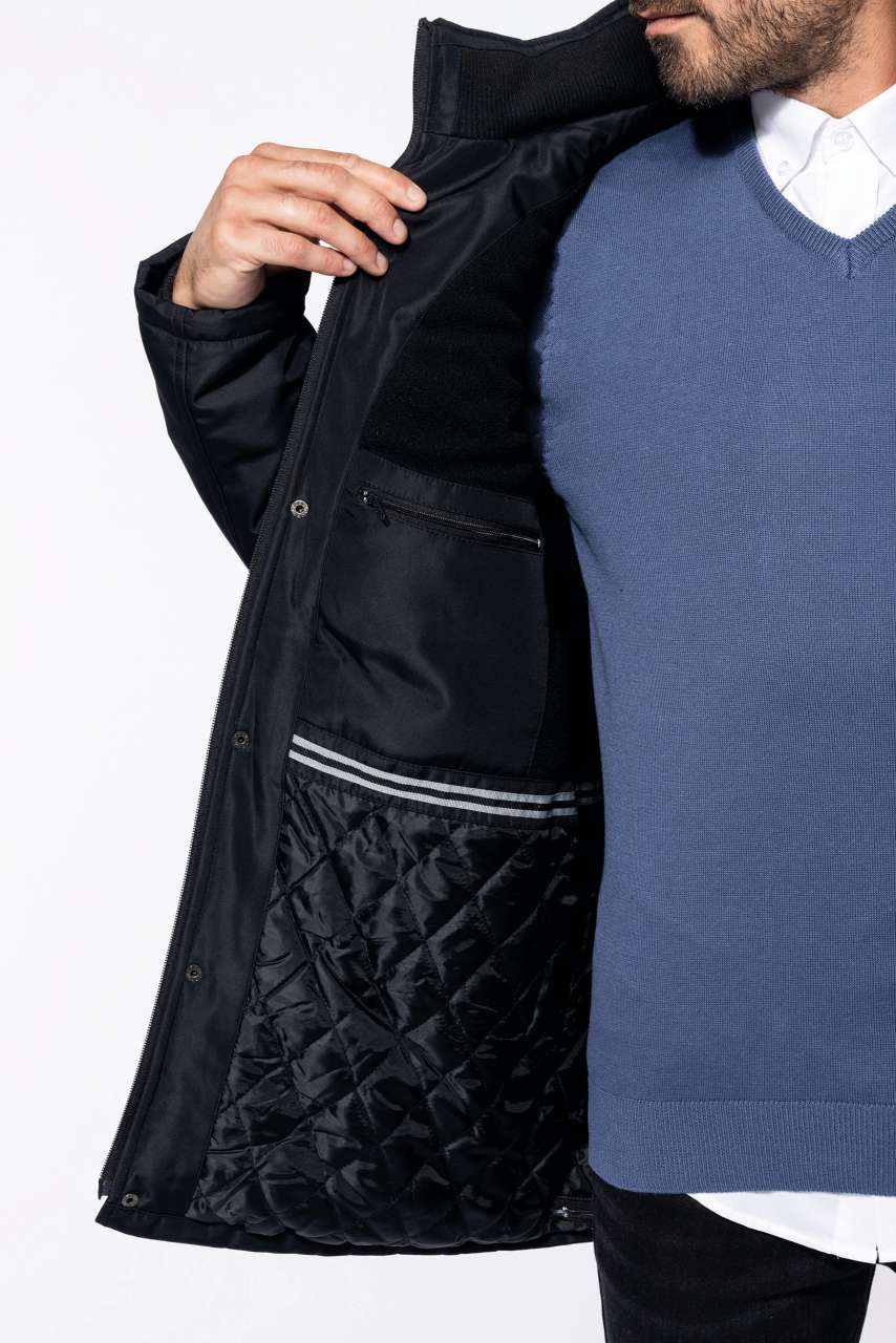 PARKA WITH REMOVABLE HOOD