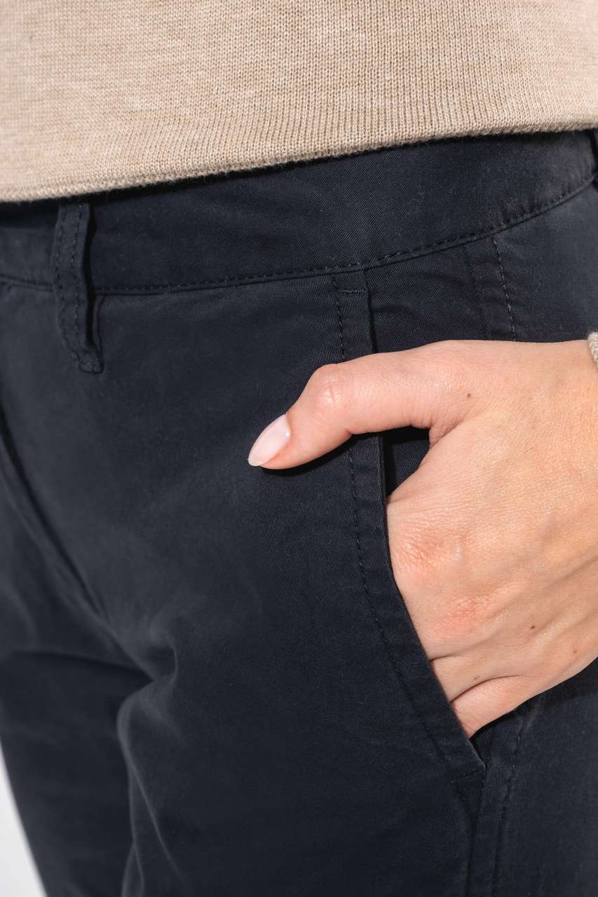 LADIES' CHINO TROUSERS