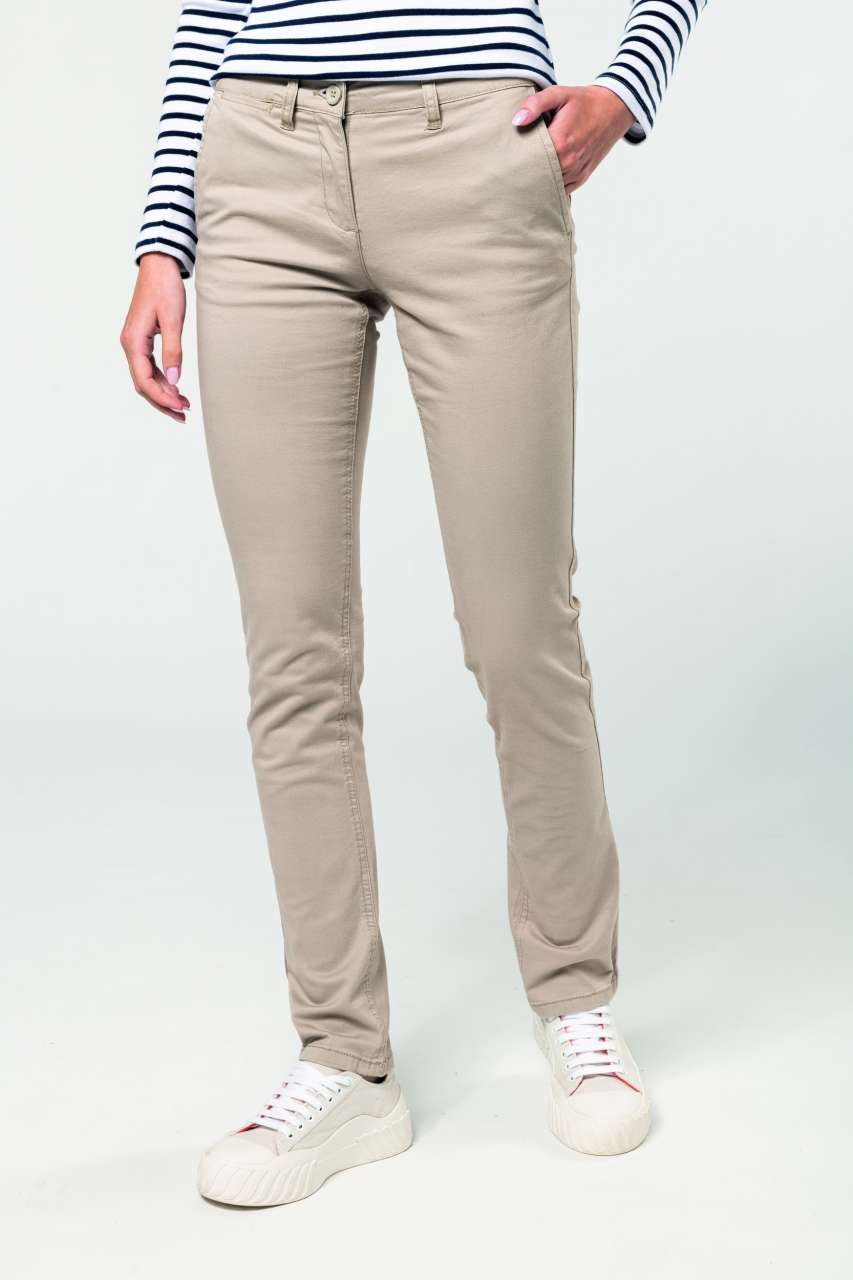 LADIES' CHINO TROUSERS