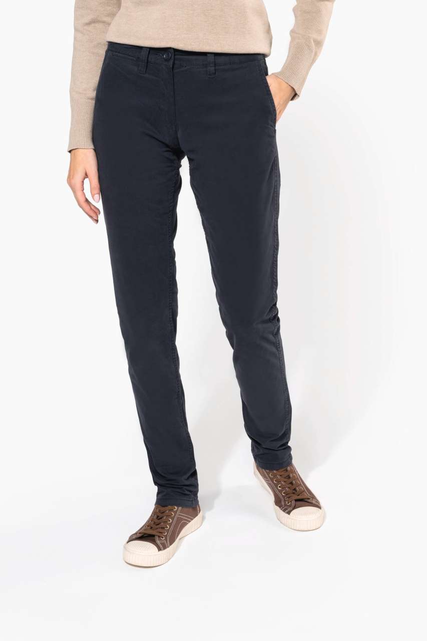 LADIES' CHINO TROUSERS