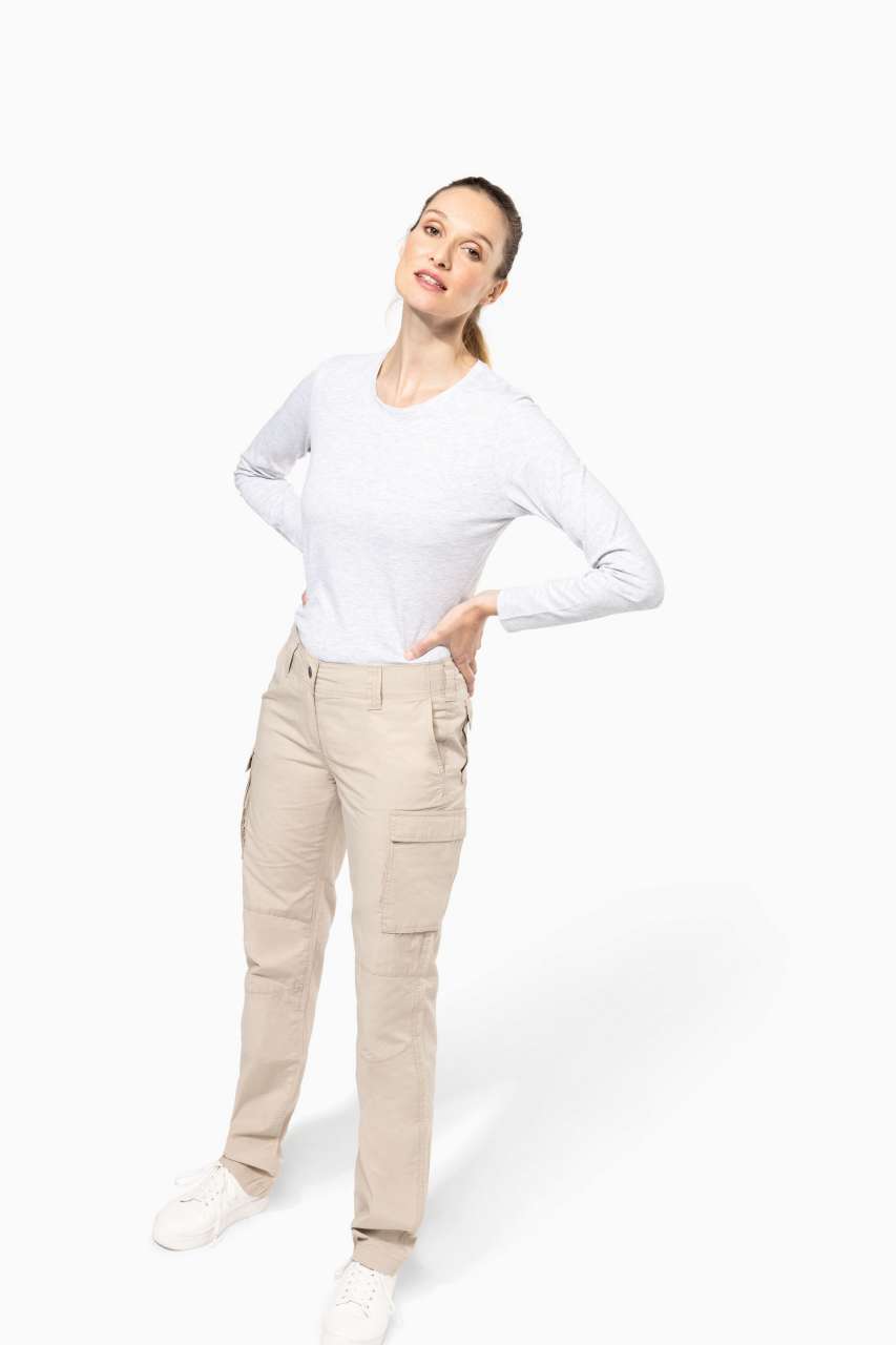 LADIES' LIGHTWEIGHT MULTIPOCKET TROUSERS