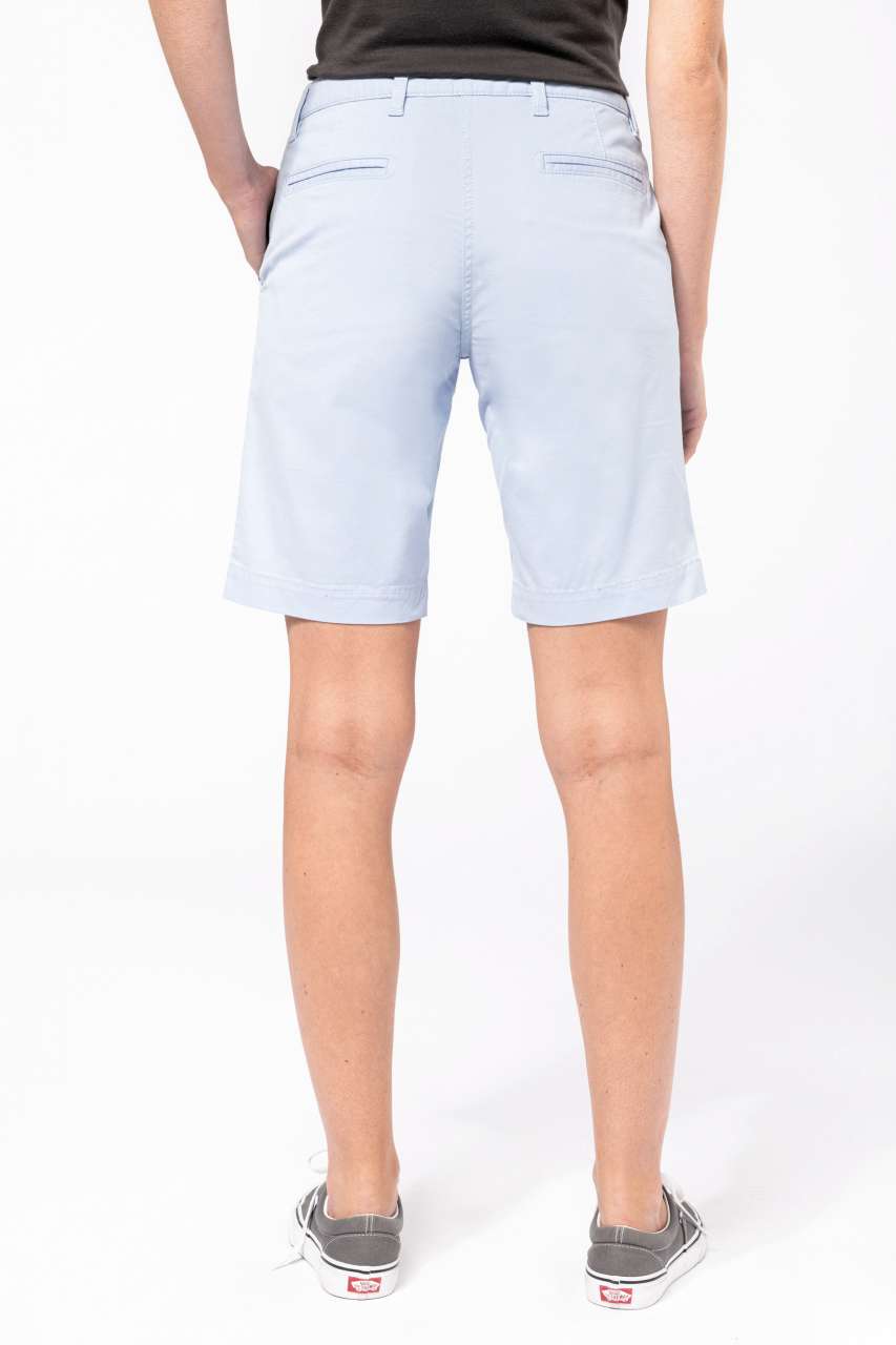 LADIES' CHINO BERMUDA SHORTS