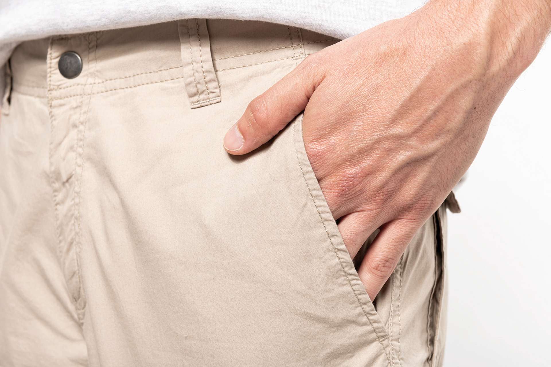 MEN'S LIGHTWEIGHT MULTIPOCKET BERMUDA SHORTS