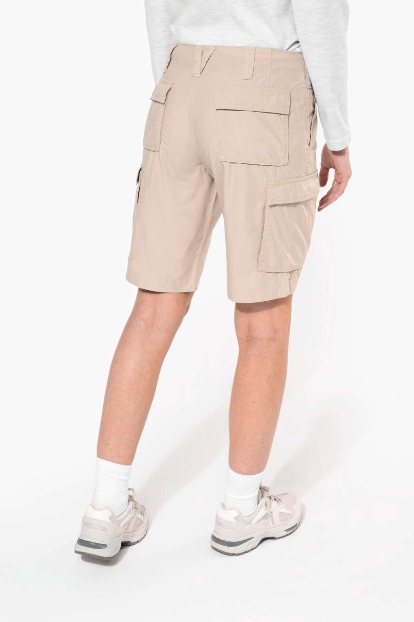 LADIES' LIGHTWEIGHT MULTIPOCKET BERMUDA SHORTS