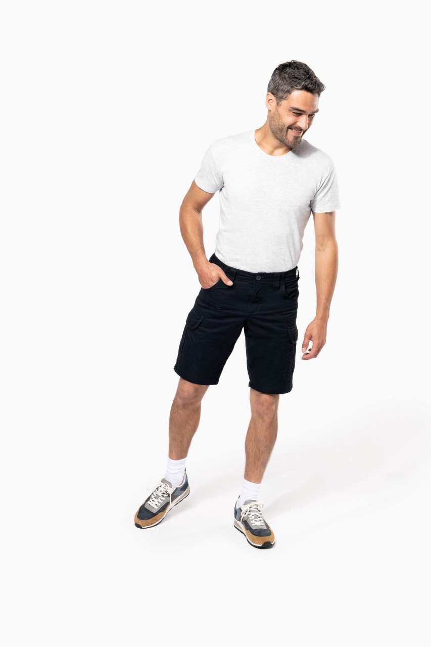 MULTIPOCKET BERMUDA SHORTS