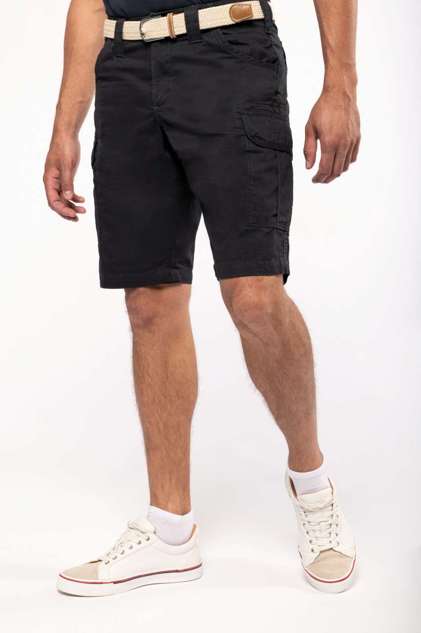MULTIPOCKET BERMUDA SHORTS