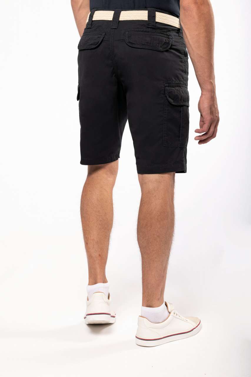 MULTIPOCKET BERMUDA SHORTS