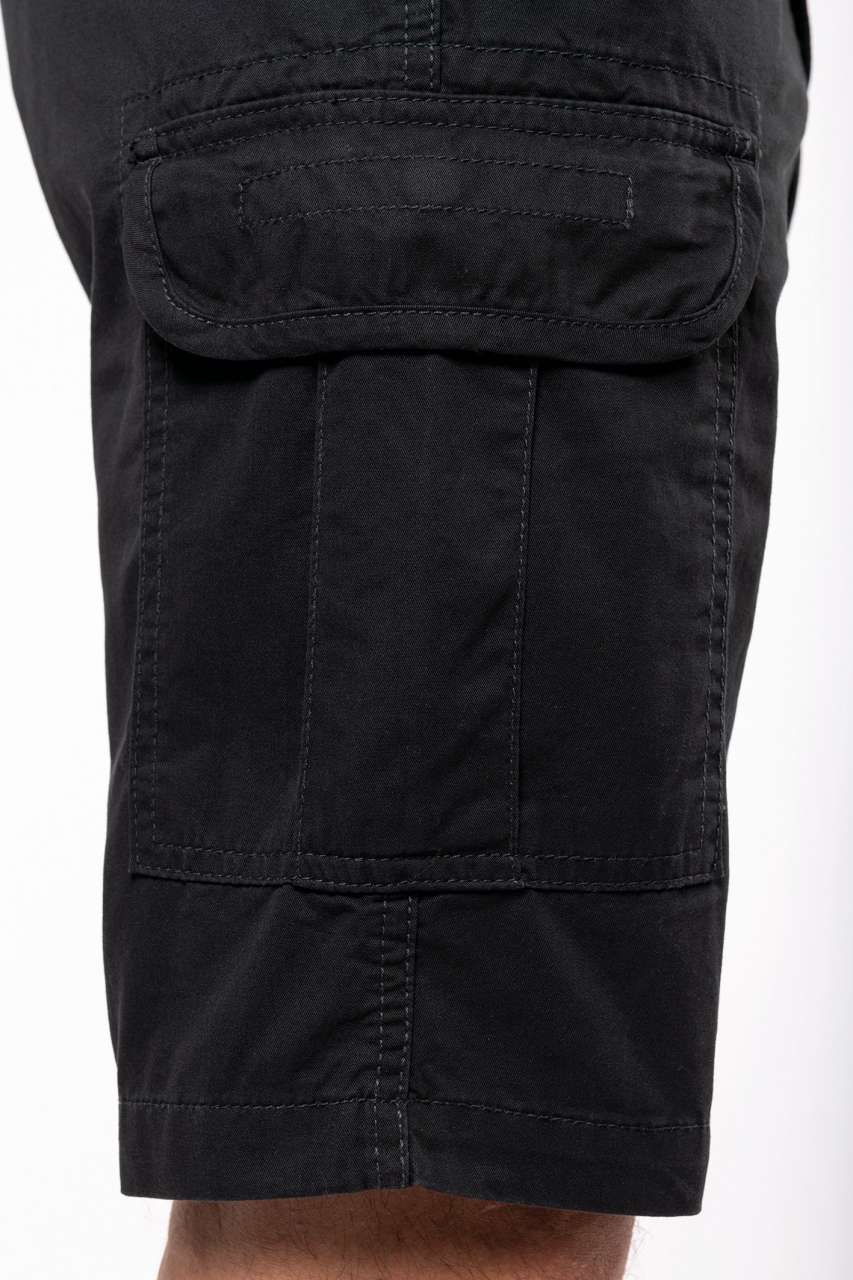 MULTIPOCKET BERMUDA SHORTS