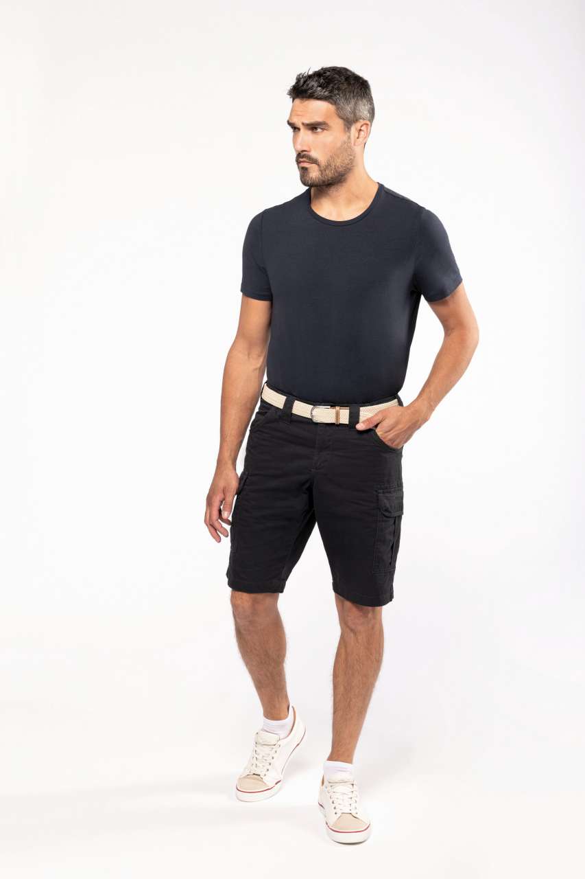 MULTIPOCKET BERMUDA SHORTS