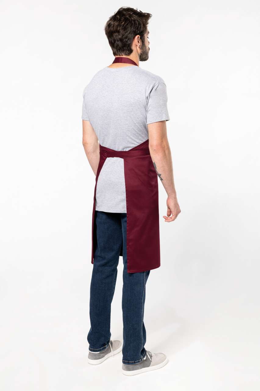 POLYCOTTON APRON WITHOUT POCKET