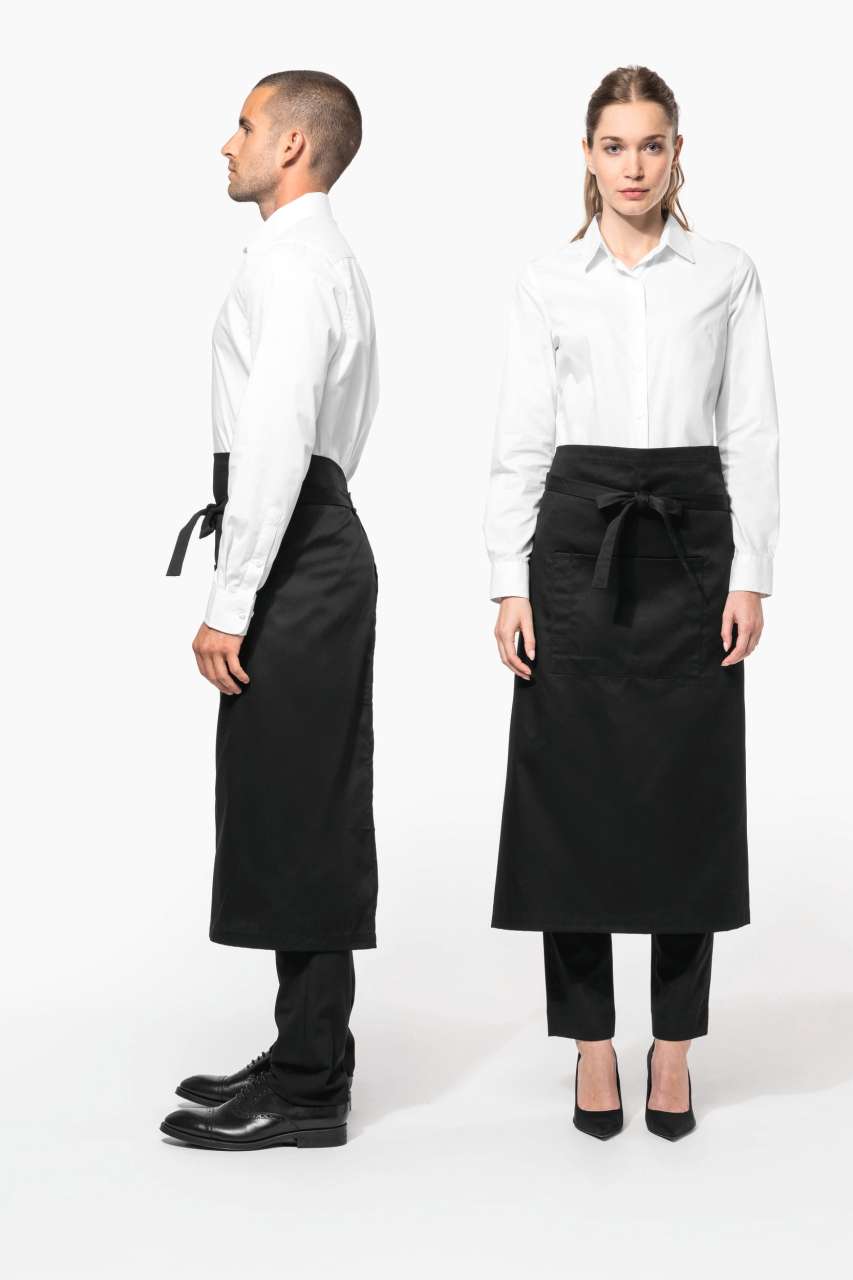 POLYCOTTON EXTRA-LONG APRON