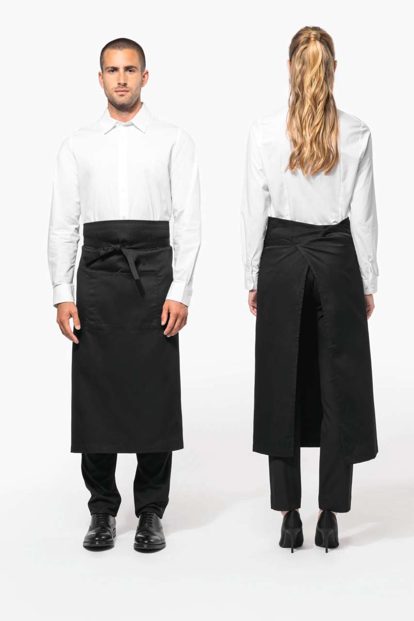 POLYCOTTON EXTRA-LONG APRON