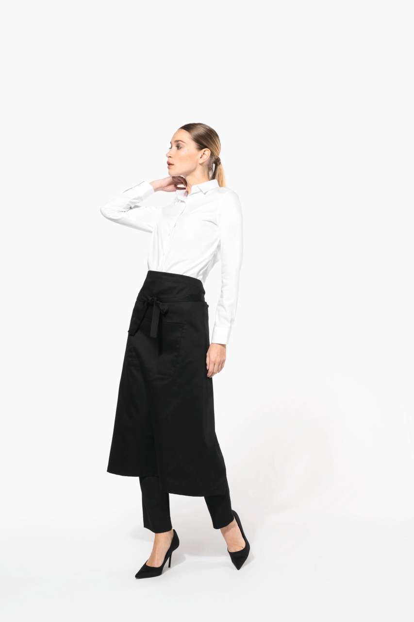 POLYCOTTON EXTRA-LONG APRON