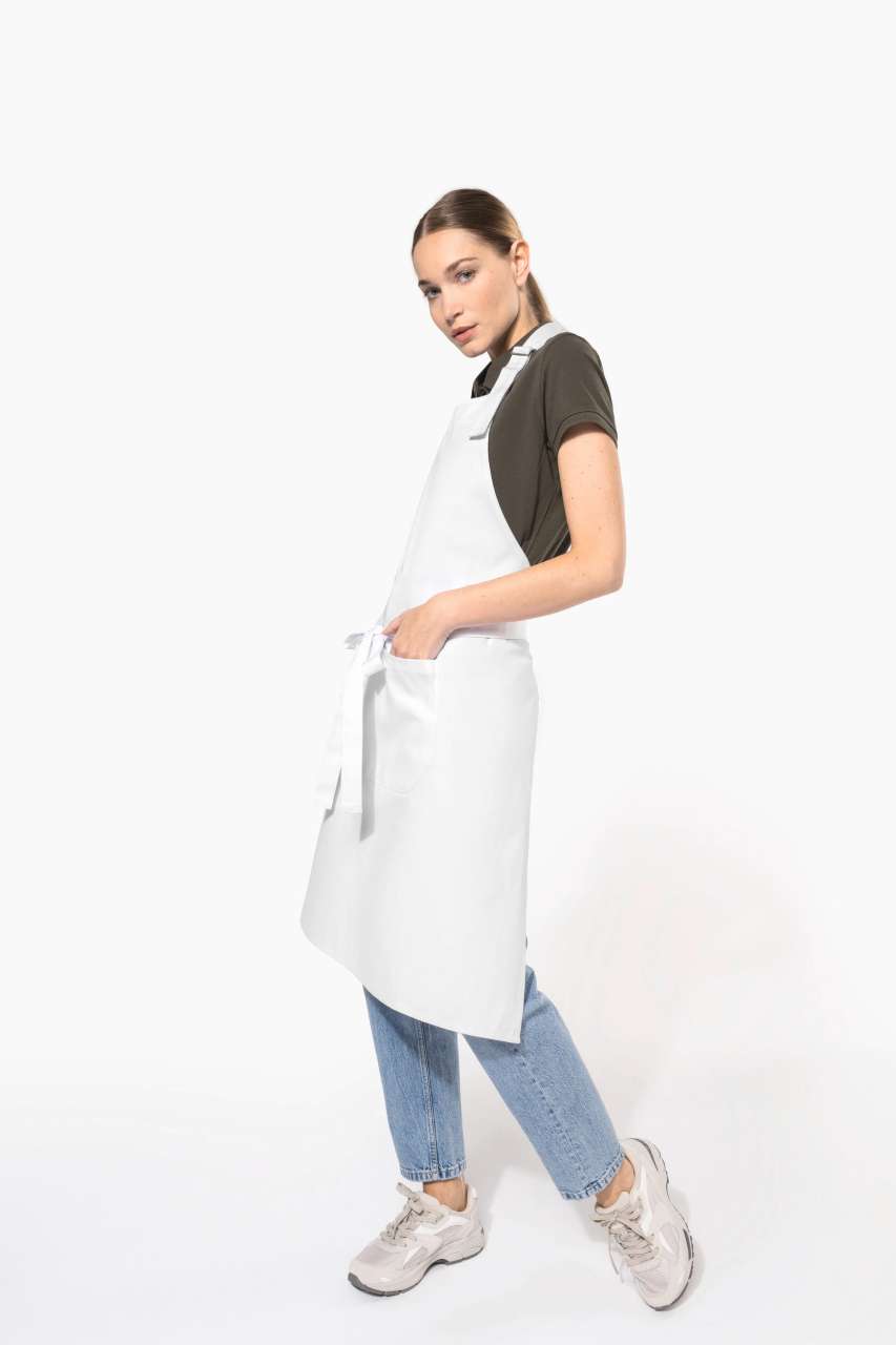 COTTON APRON HIGH-TEMPERATURE WASHABLE