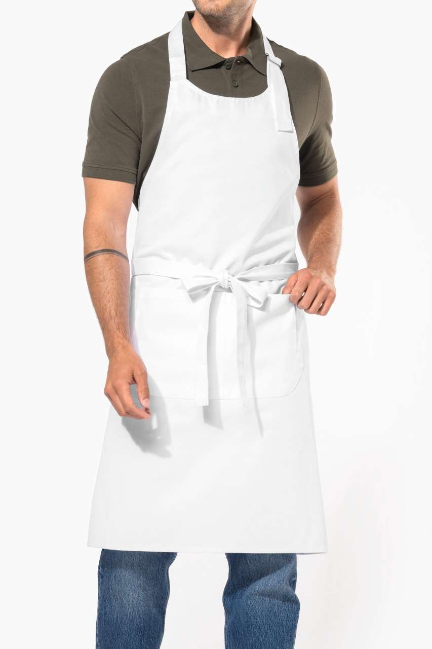 COTTON APRON HIGH-TEMPERATURE WASHABLE