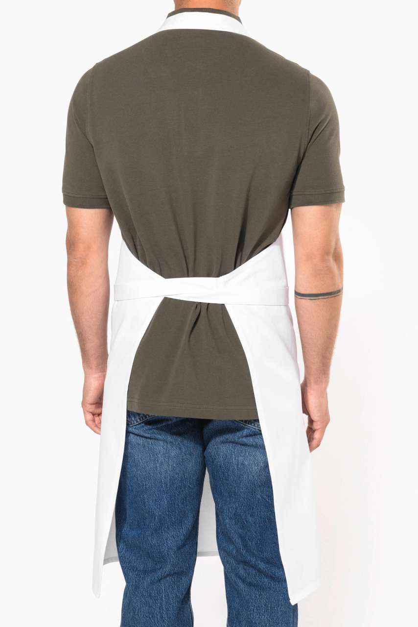 COTTON APRON HIGH-TEMPERATURE WASHABLE