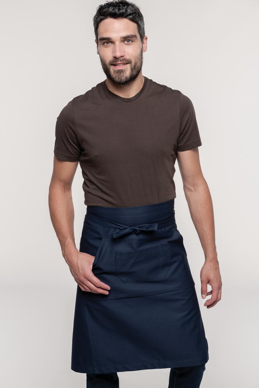 COTTON LONG APRON