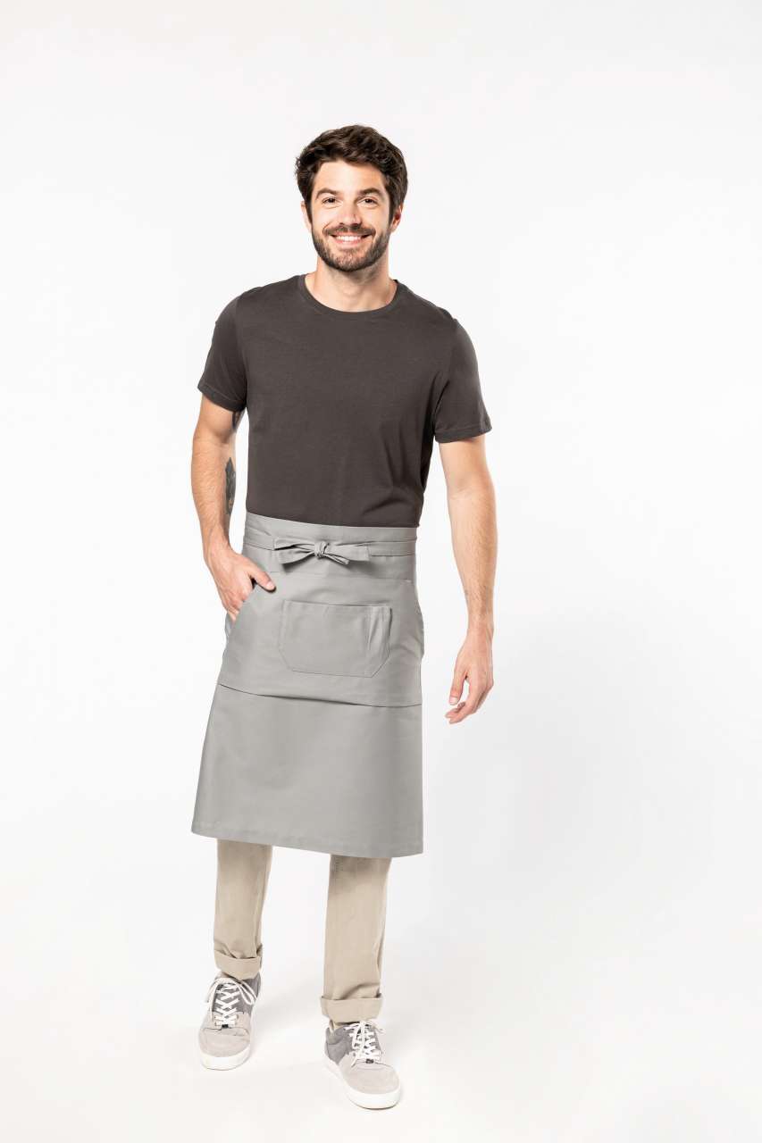 COTTON LONG APRON