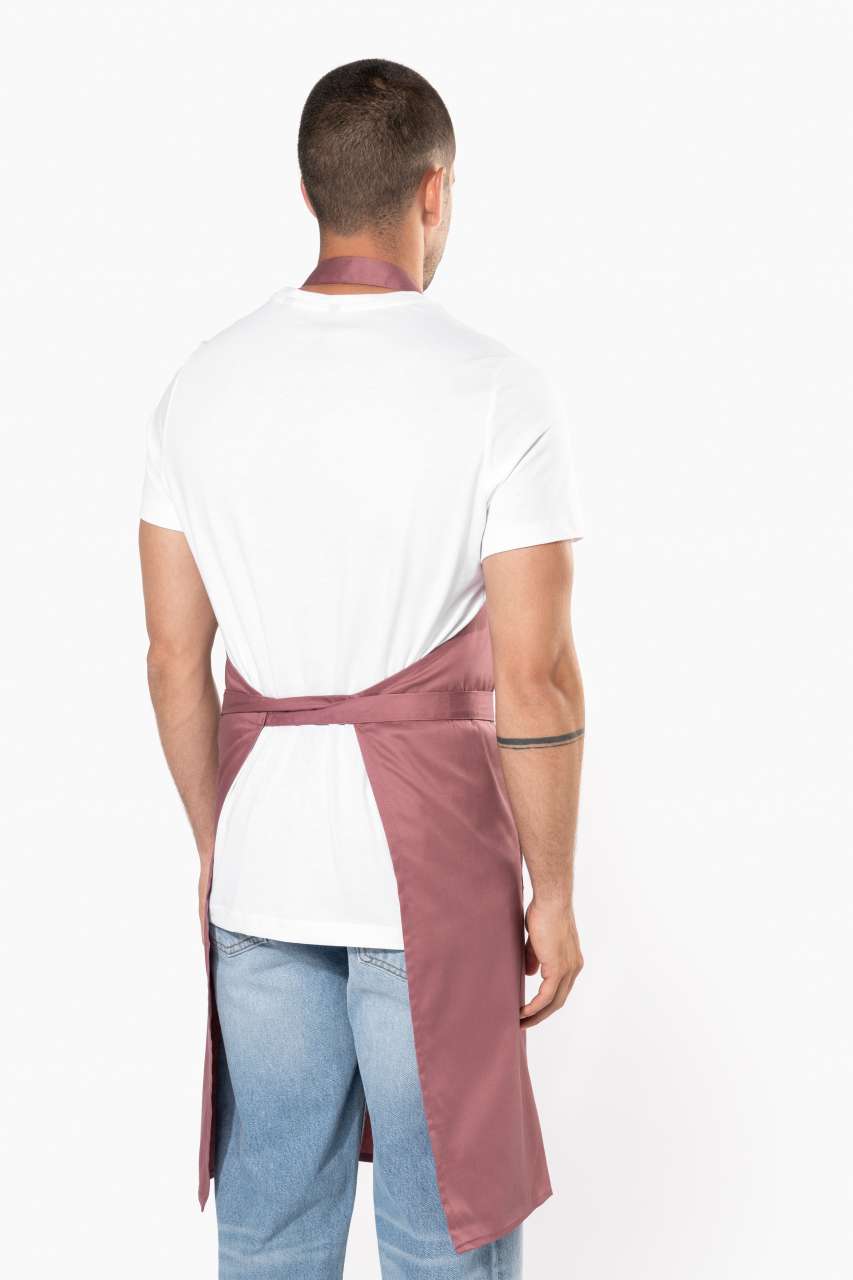 POLYESTER COTTON APRON WITH POCKET