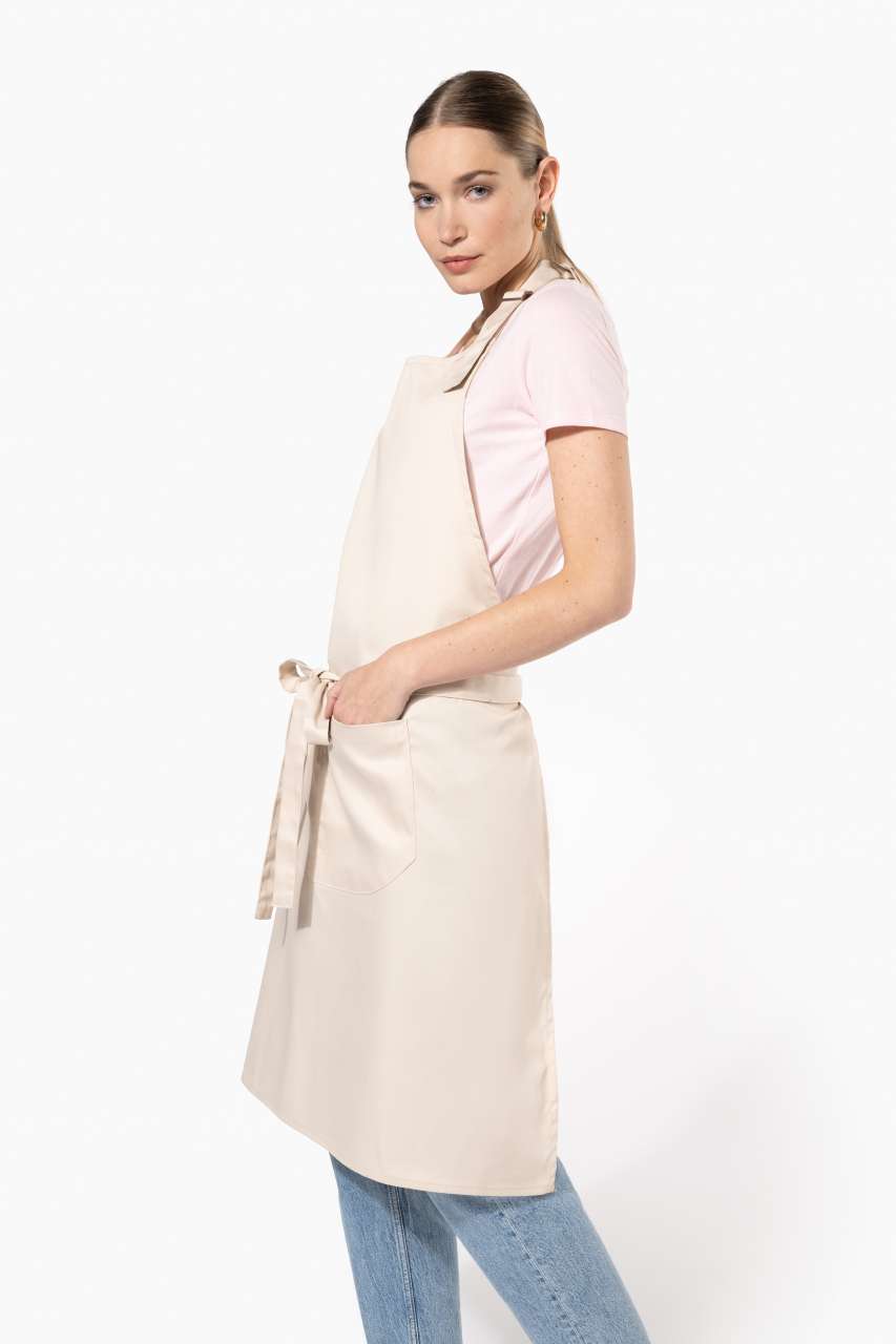 POLYESTER COTTON APRON WITH POCKET