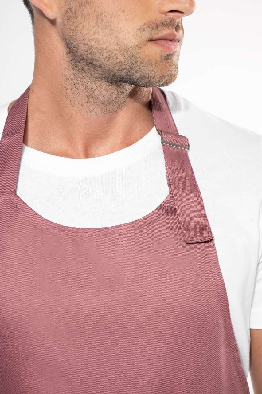 POLYESTER COTTON APRON WITH POCKET
