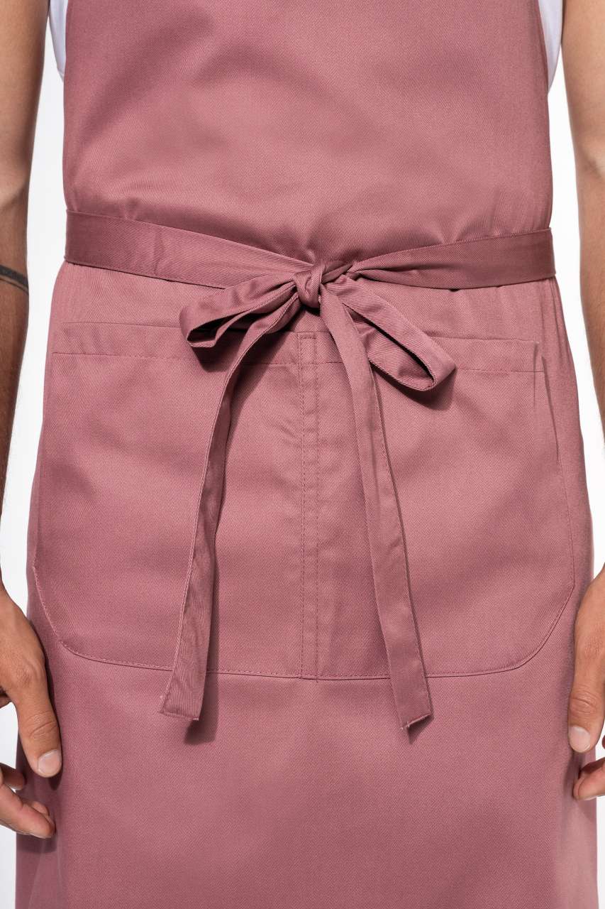 POLYESTER COTTON APRON WITH POCKET
