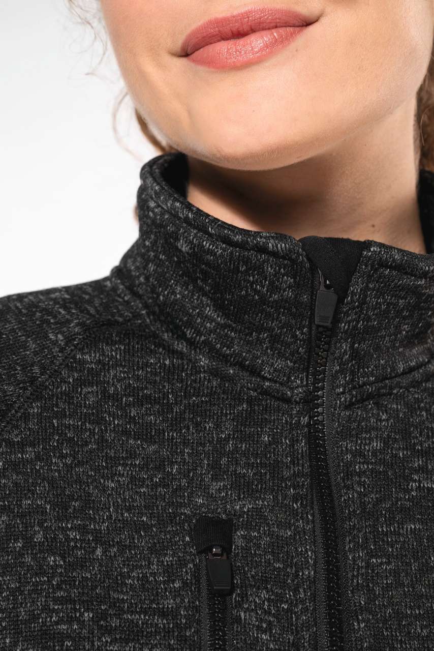 NŐI VÉGIG CIPZÁRAS MELÍROZOTT DZSEKI