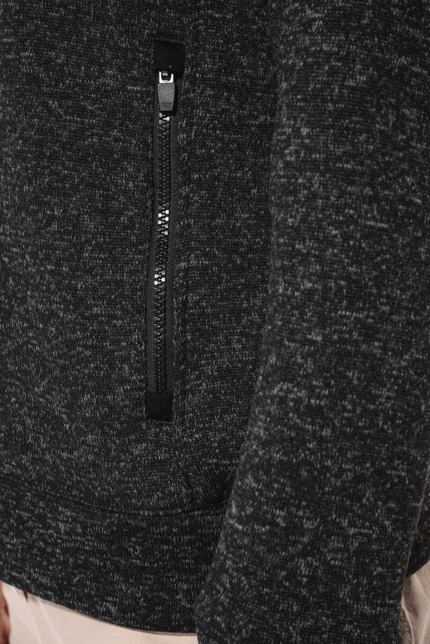 NŐI VÉGIG CIPZÁRAS MELÍROZOTT DZSEKI