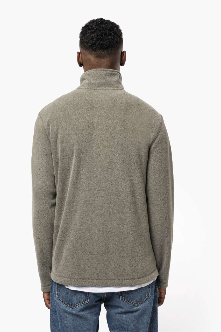 ENZO - ZIP NECK MICROFLEECE JACKET