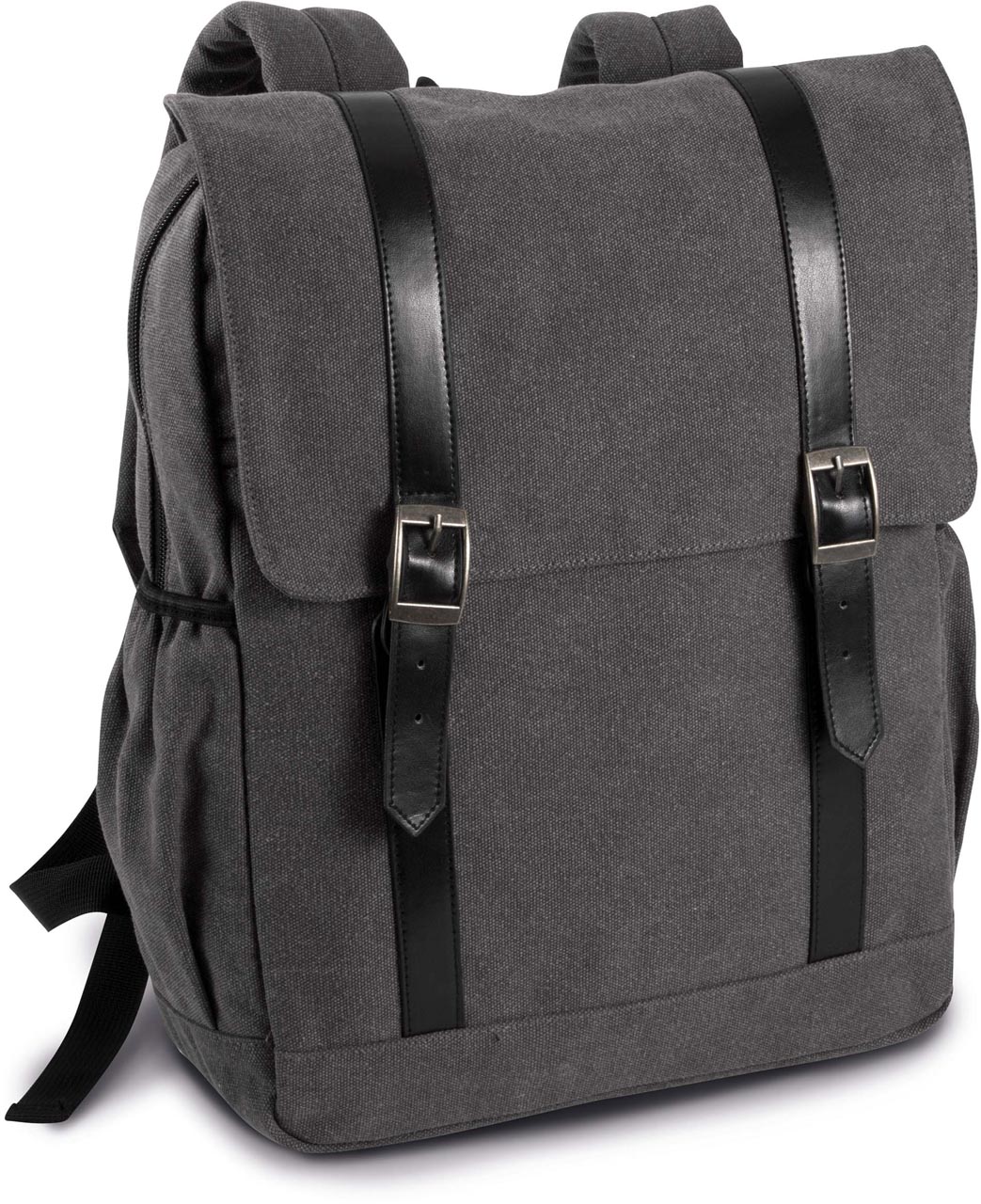 FLAP-TOP CANVAS BACKPACK