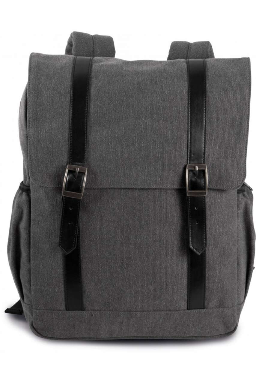 FLAP-TOP CANVAS BACKPACK