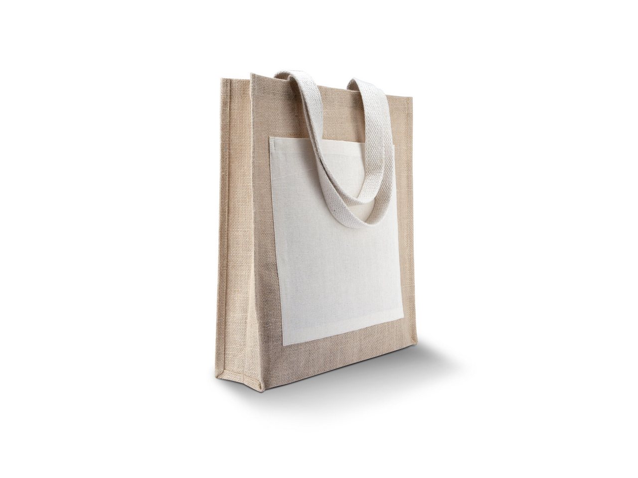 JUTE SHOPPER BAG