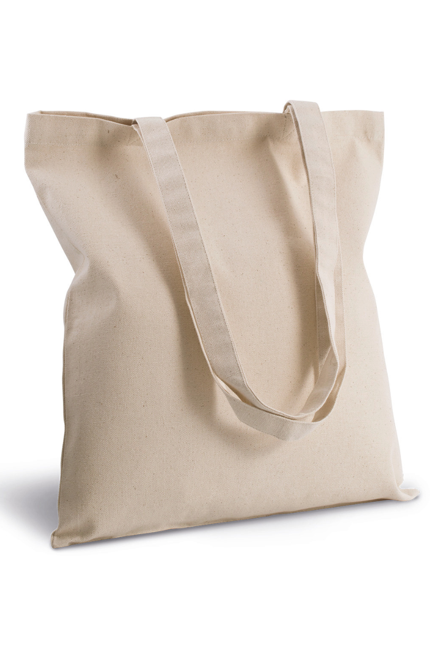 COTTON CANVAS SHOPPER BAG