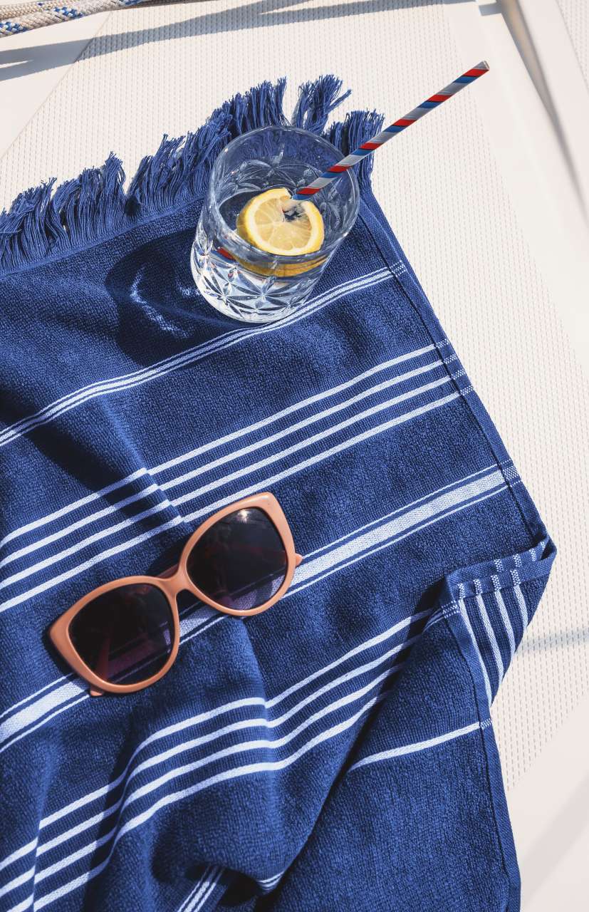 OLIMA STRIPED BEACH&SPA PESHTEMAL TOWEL